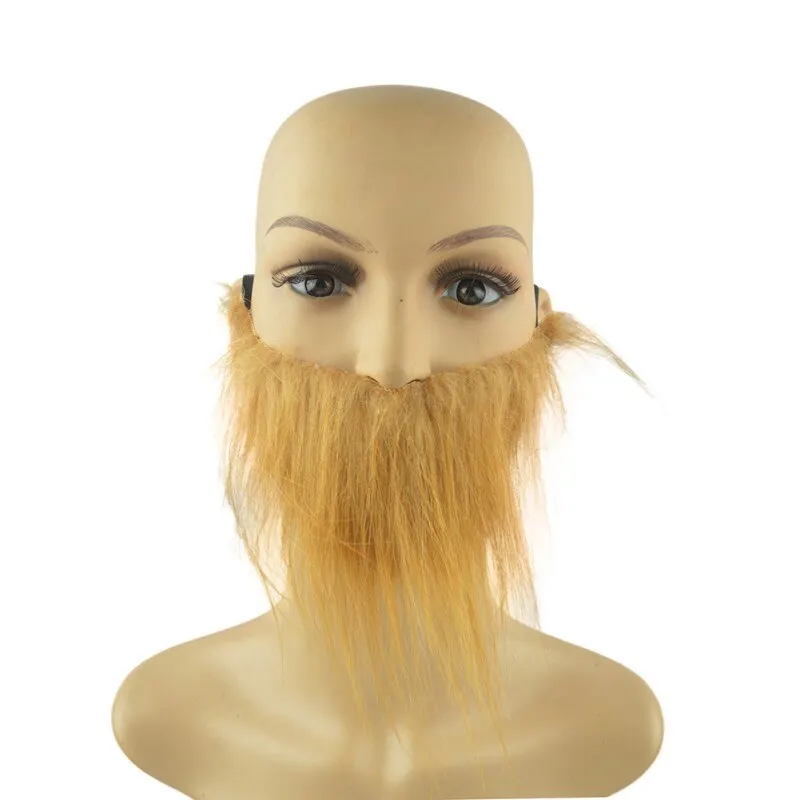 Искусственные усы для взрослых мужчин искусственная борода коричневые