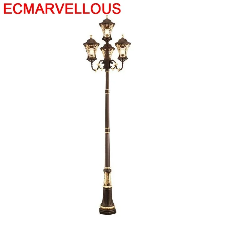 Lampadaire Strassenbeleuchtung Iluminador Jardin Farola внешняя площадь Декор Uliczna светильник экстерьер