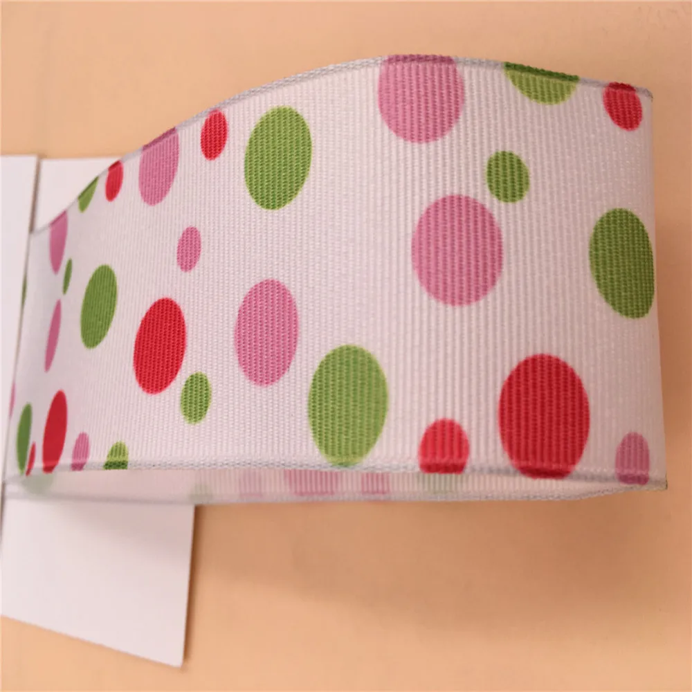 38 мм провод-край ленты разных цветов с узором в горошек платье для дня рождения