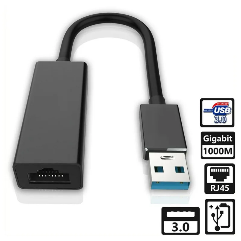 

Новое поступление USB 3,0 в Gigabit Ethernet LAN RJ45 сетевой адаптер 1000 Мбит/с для Windows MacBook