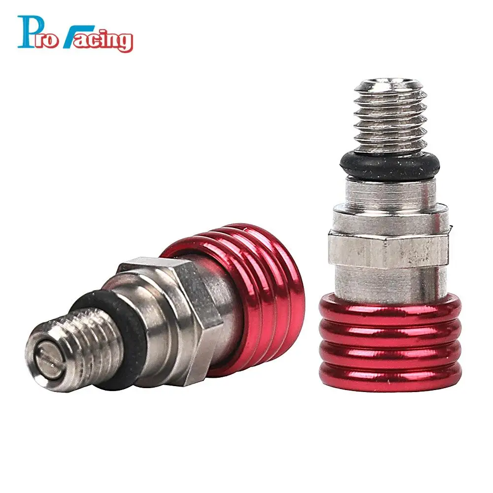 Универсальный рельсовый клапан для воздушной вилки M5 Honda Kawasaki Yamaha Suzuki Gas CR CRF YZ YZF WRF