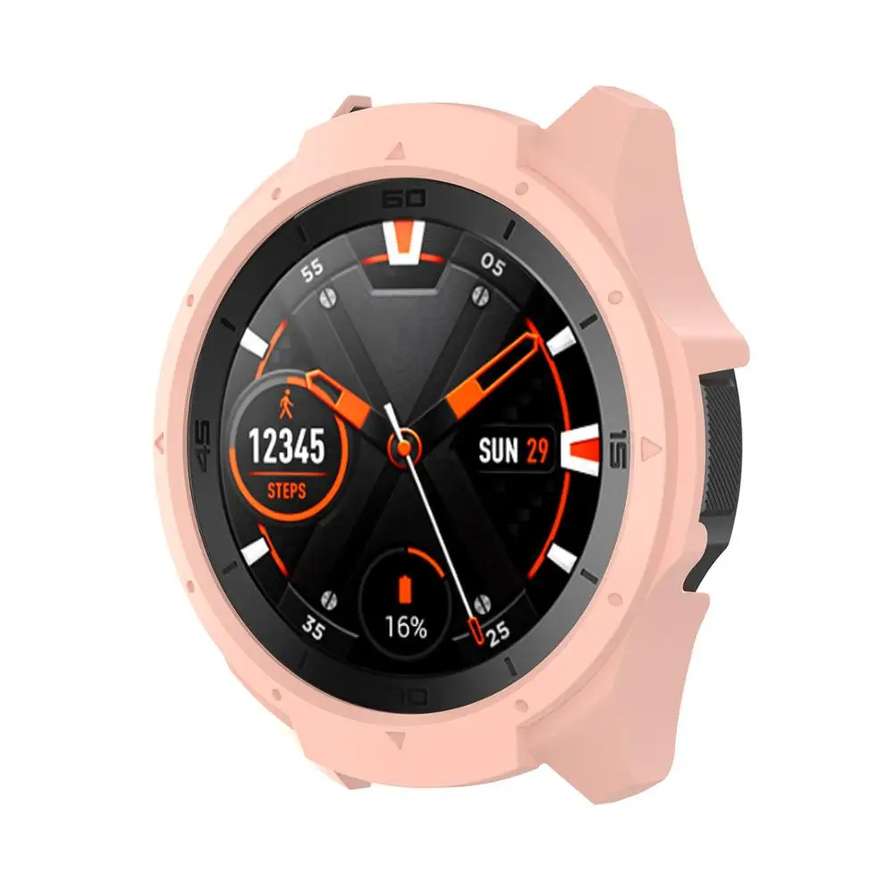 Защитный чехол AKBNSTED из поликарбоната для часов Ticwatch S2 умные часы противоударный