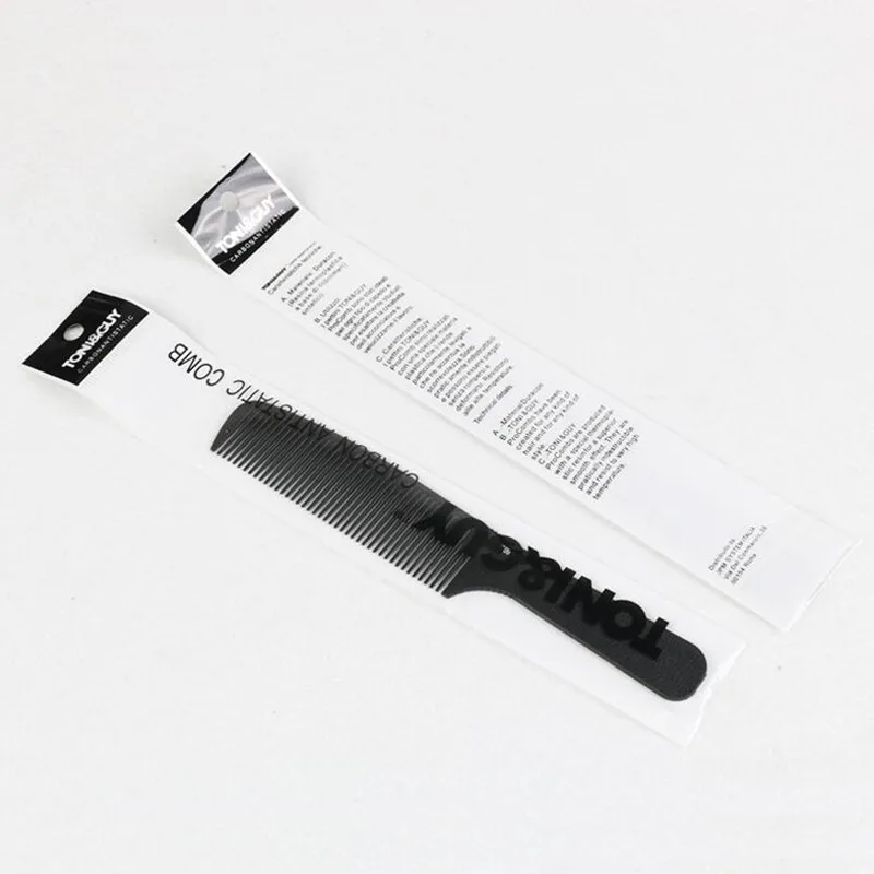 1 шт. Профессиональные волос жесткого углеродного кончик хвоста гребень