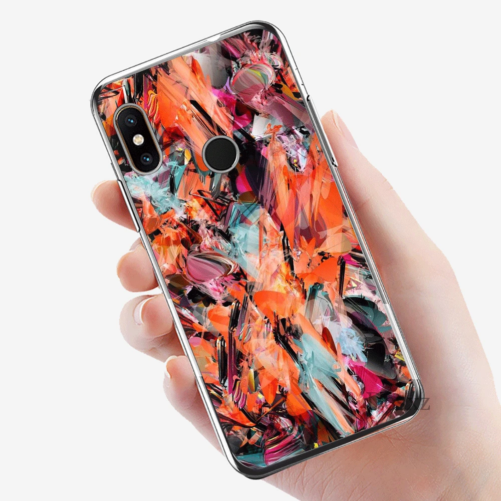 Чехол для телефона Xiaomi Redmi GO 7 S2 4A 4X5 5A плюс 6 6A 8A 7A K20 Pro крышка красочные граффити