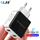 18 Вт USB зарядное устройство Быстрая зарядка 3,0 адаптер настенная вилка Qualcomm 3,0 USB зарядка Телефон быстрая зарядка для iPhone samsung Xiaomi huawei