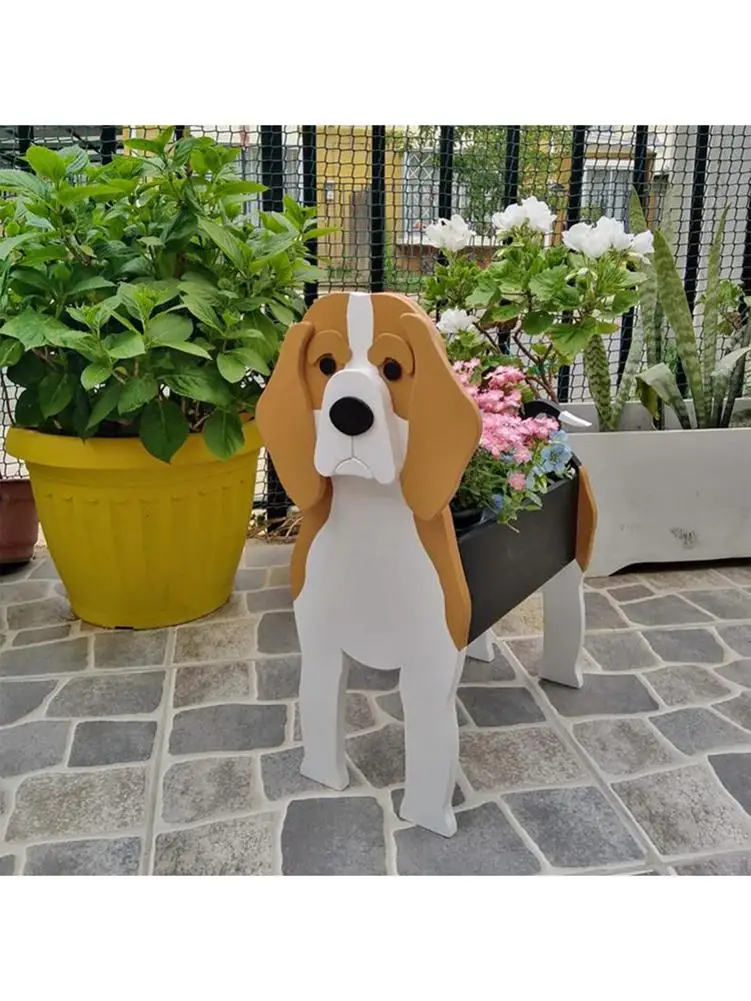 

Doggy Shape Decorative Flower Pot Animal Succulent Plant Pots Creative Pots Garden Decoration Pots For Home Decor