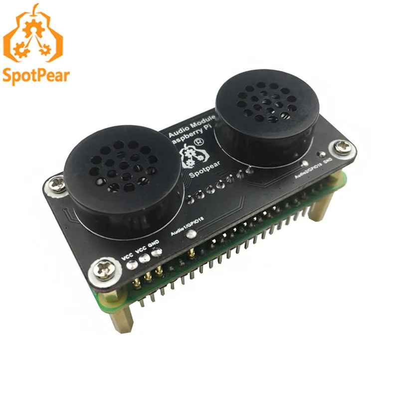 Аудио модуль Raspberry Pi GPIO для zero 2W/3B/4B/CM4 | Компьютеры и офис