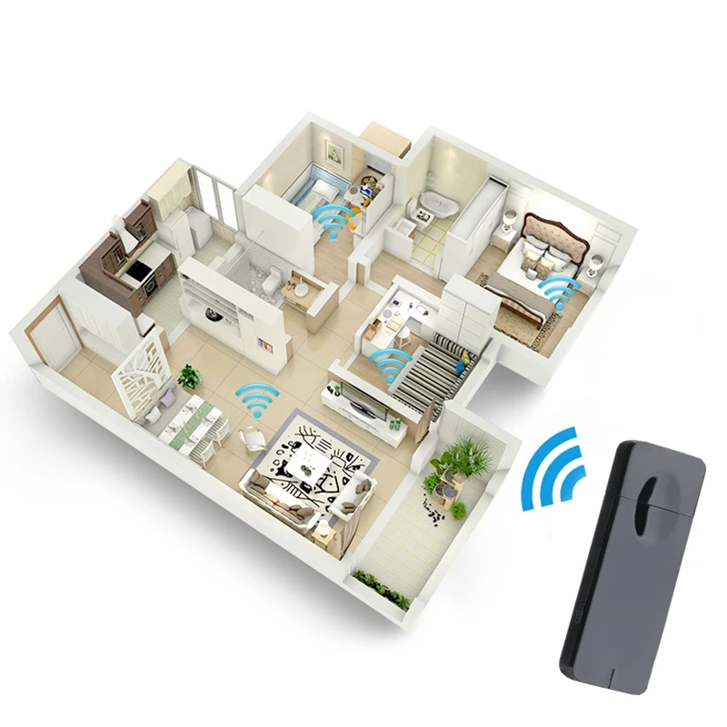 

300M Wireless Network Card Rt5572 Dual Frequency 2.4G/5G Wifi Adapter 5.8G Ralink Anti-Interference Network Receiver