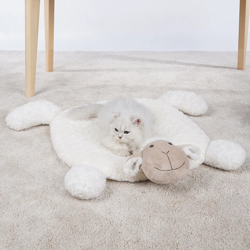 

Pet Mats Thickened Autumn and Winter Warm Cashmere Cats and Dogs Mats Non-slip Blankets