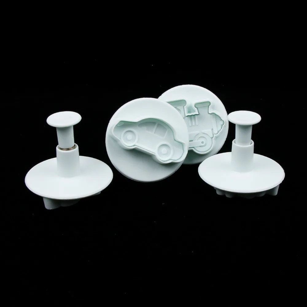 4 шт. многоразовые пластиковые формочки для печенья|Формы тортов| |