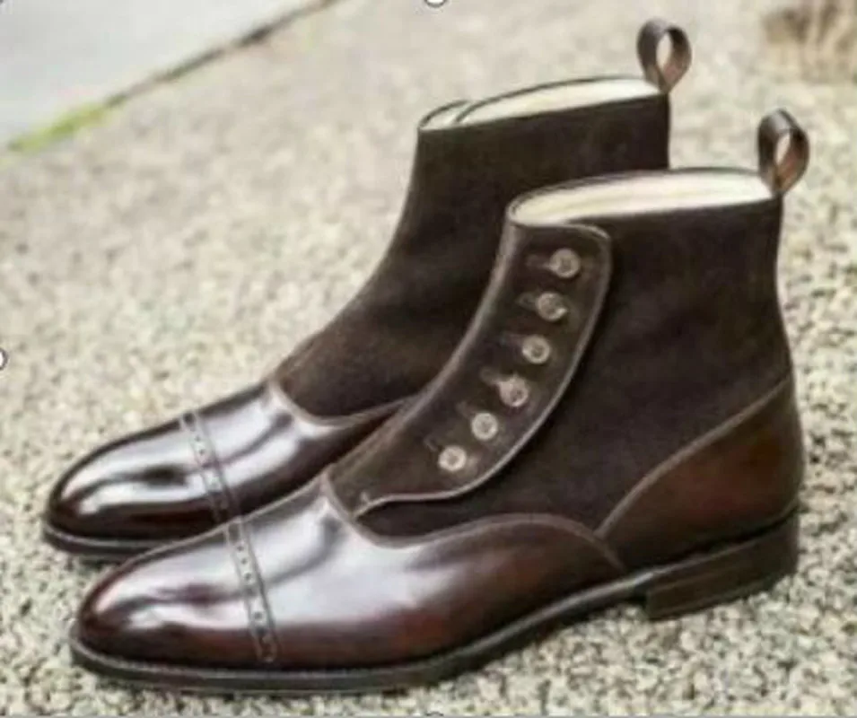 Men ankle boots slip on shoes male man matin shoe men's vintage PU leather gladiator booties sapato feminino chaussure M0390 | Обувь