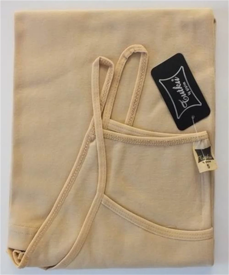 Страстные Нижние рубашки с тонкими бретельками 6 шт. для женщин майка 100 хлопок