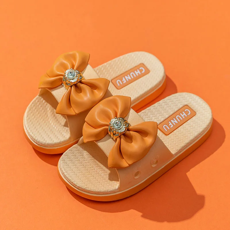Girls' Slippers Summer Wear Fashion Kids Sandals Soft-soled Home Shoes Cute Kids Princess Slippers enlarge