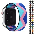 Ремешок нейлоновый для Apple Watch Band 40 мм 38 мм 44 мм 42 мм