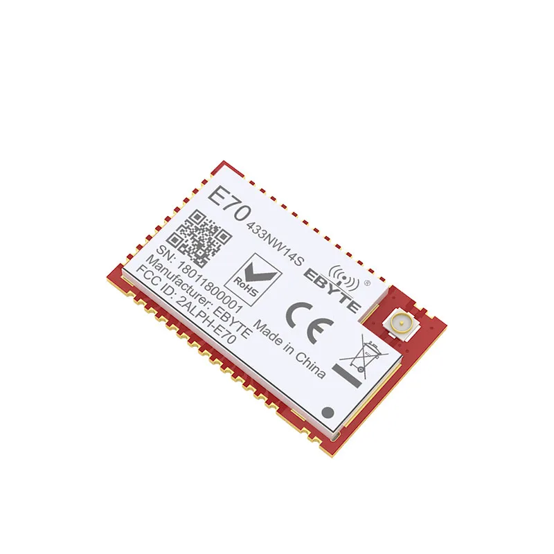 E70-433NW14S звезда сеть CC1310 433 МГц SMD беспроводной приемопередатчик IoT 14dBm IPEX антенна