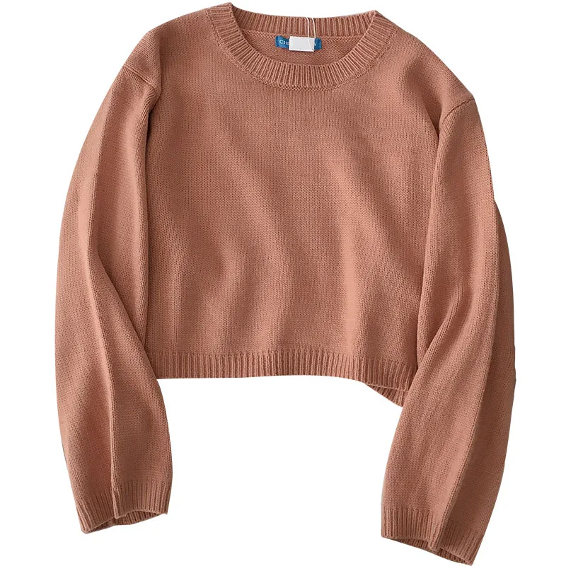 Недорогой свитер для женщин весна-лето-осень 2021 г. Модный повседневный теплый