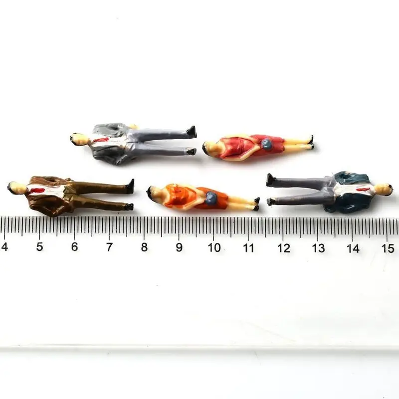 

100Pcs/Set 1:50 Scale 3.6cm Colors Figures Model for Sand Table Toys Gifts