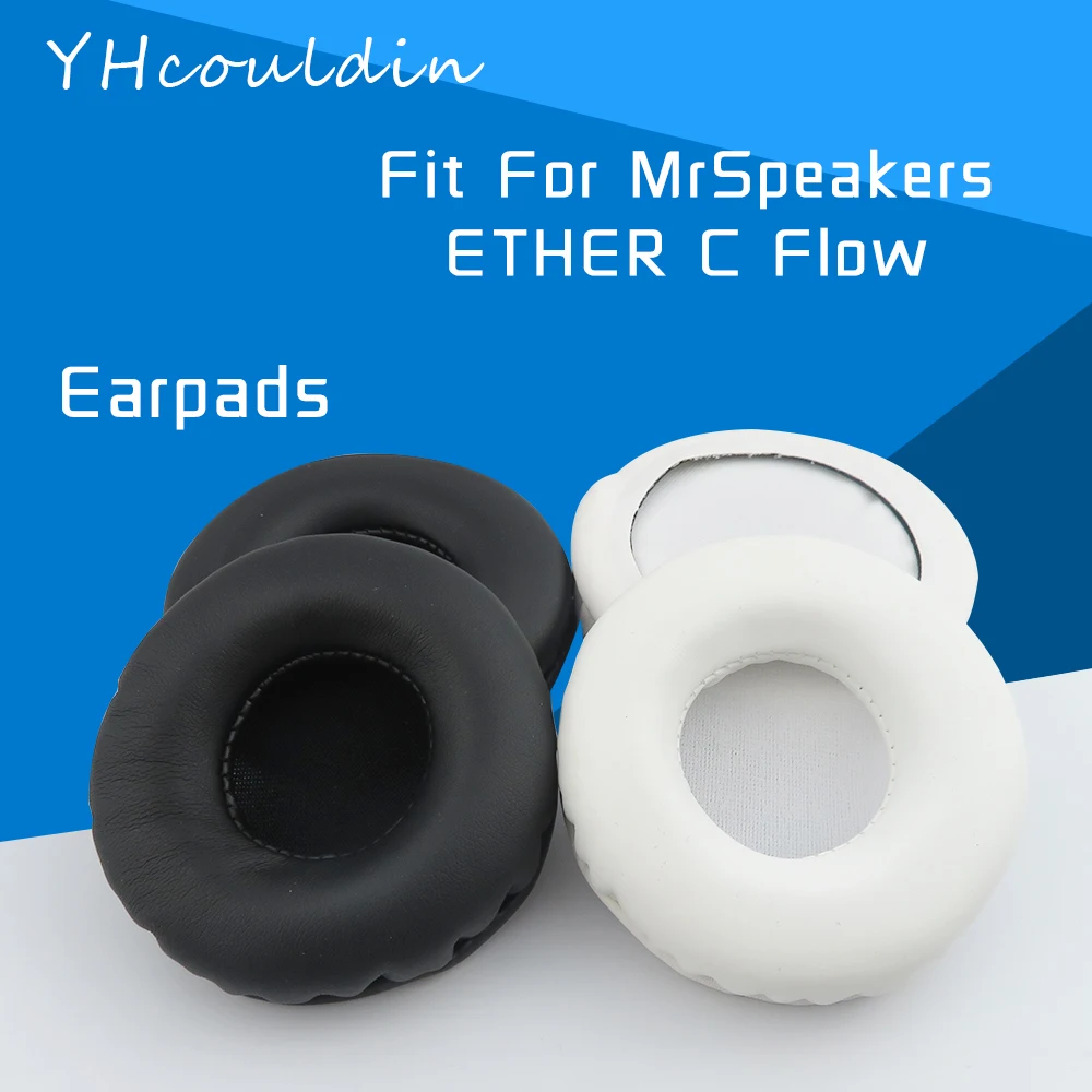 

YHcouldin Earpads For MrSpeakers ETHER C Flow Headphone Accessaries Replacement Leather