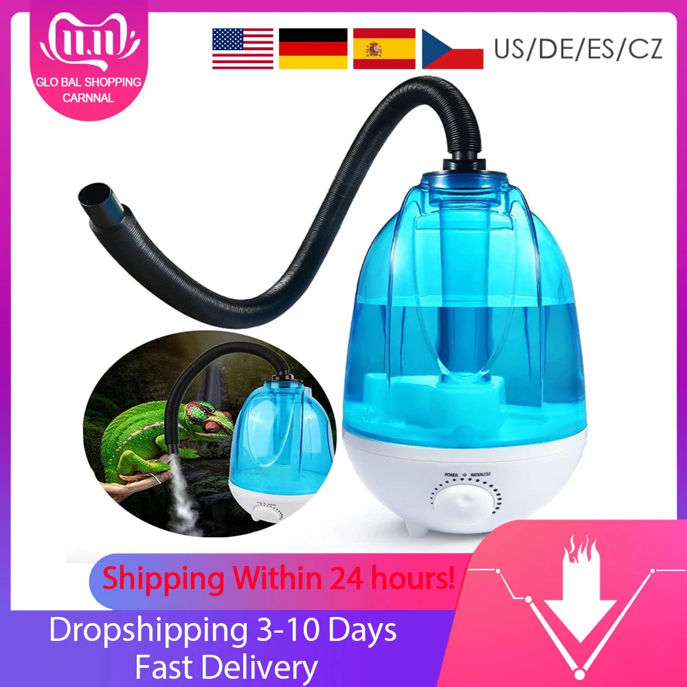 

3L Moisturizing Large Capacity Pet Supplies Super Fogger Amphibians For Reptile Terrarium Landscaping Humidifier Tortoise