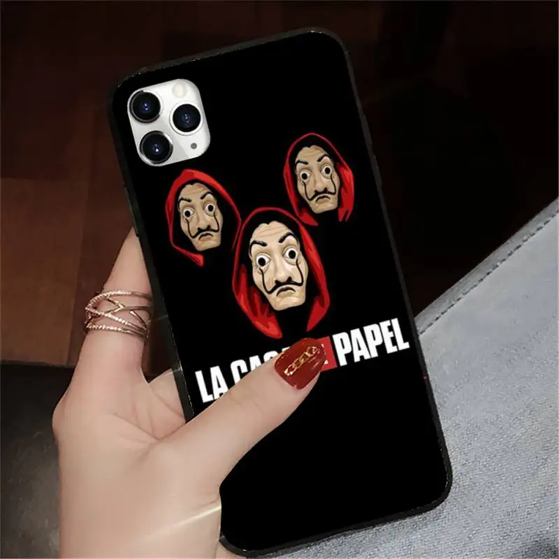 

TV Series Money Heist House Phone Cases for iPhone 11 12 pro XS MAX 8 7 6 6S Plus X 5S SE 2020 XR
