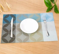 washable placemat for dining table mat non slip heat resistant kitchen accessories cup coaster wine pad