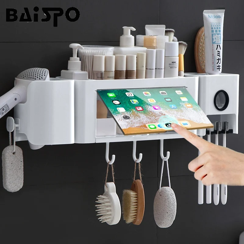 BAISPO многофункциональная полка для хранения в ванной комнате косметика комнаты