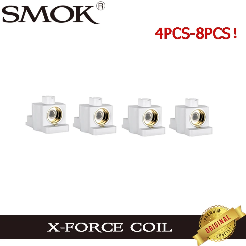 4 шт.-8 шт. оригинальная катушка SMOK X-Force 0.6ohm запасной испаритель головки для