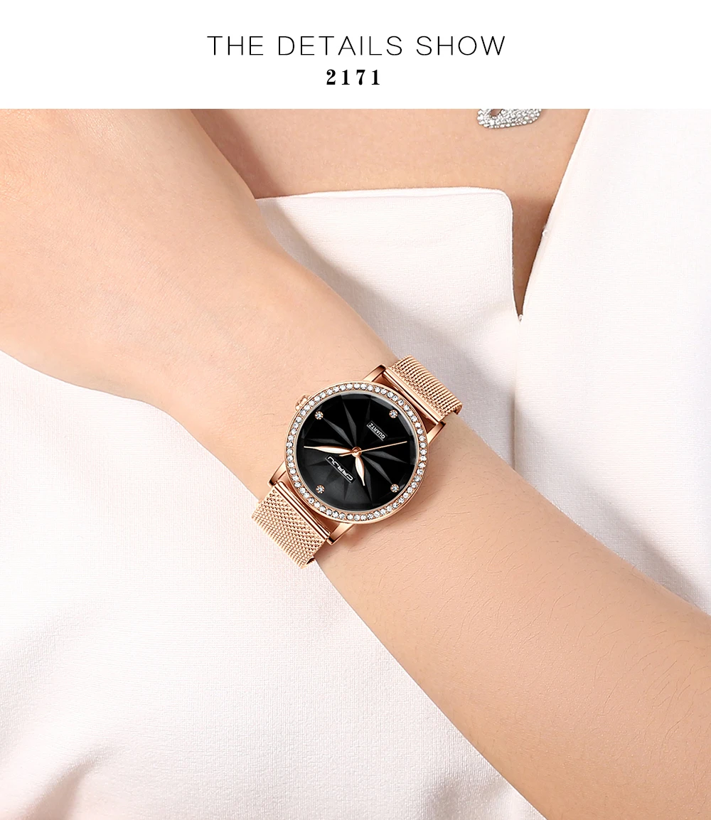 

CRRJU Women Watch Simple Stainless Steel Clock Casual Fashion Watch Sport Waterproof Wristwatch Relogio Feminino