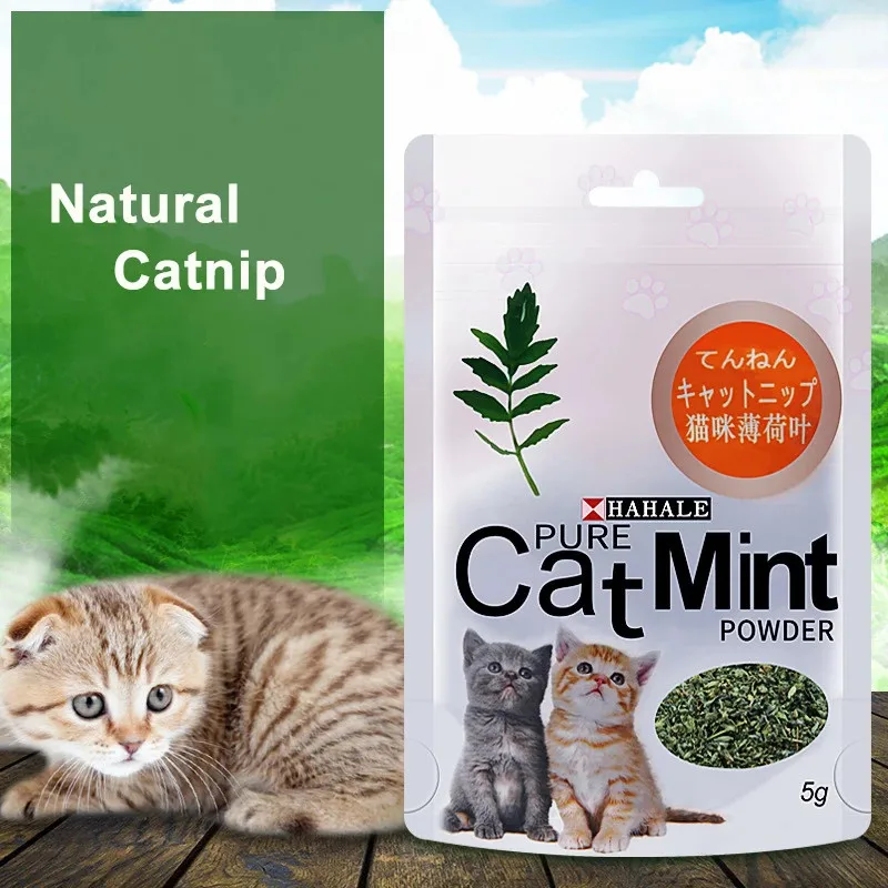 

100% Natural Catnip Cat Toys Menthol Flavor Clean Teeth Healthy Care Funny Cat Catmint Toys Organic Premium Catnip Cattle Grass