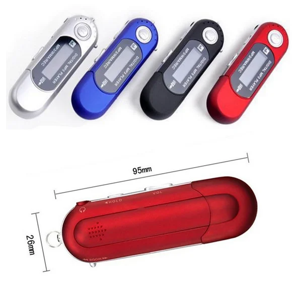 Мини Портативный USB цифровой MP3-плеер с поддержкой TF-карты 32 ГБ и FM-радио музыки