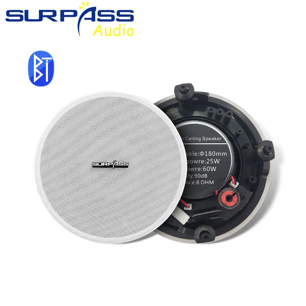 Водонепроницаемый динамик 5 25 дюйма активный Coxial потолочный умный настенный