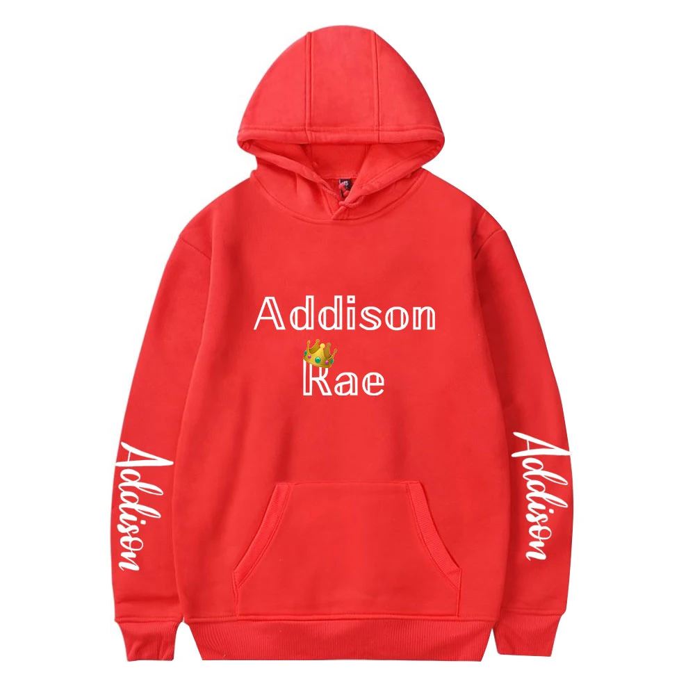 

Creative Design Addison Rae Hoodies Men Women Sweatshirts Fashion Autumn Winter Clothing Harajuku Boys Girls Hoodies Oversized