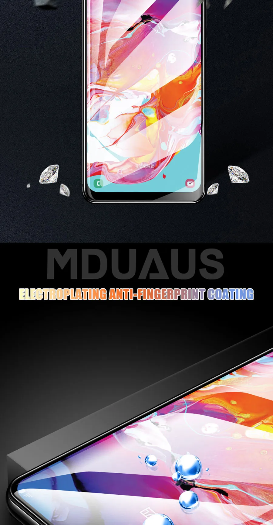 9D полное покрытие закаленное Стекло для samsung Galaxy A10 A20 A30 A40 A50 A60 A70 A80 A90 M40 M30 M20 M10 Экран протектор Стекло пленка