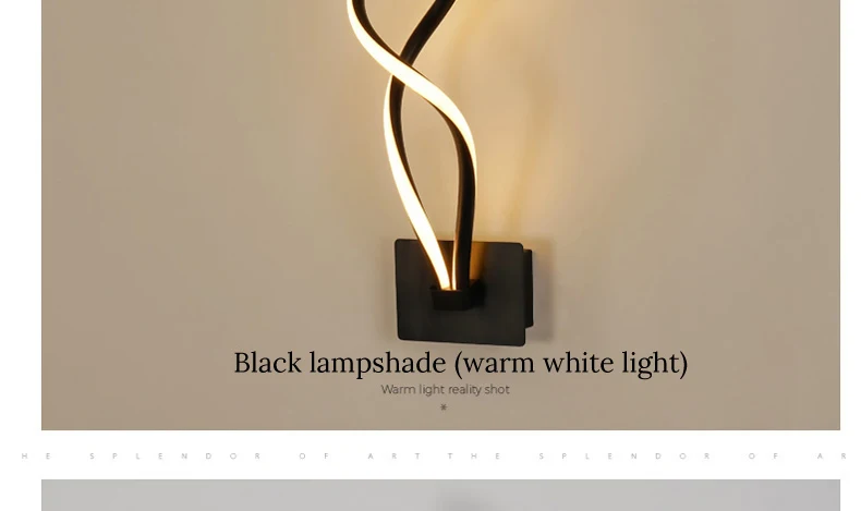 Светодиодный светильник lampada, современный светодиодный настенный светильник, зеркальный светильник, волнистый акриловый светодиодный светильник белого цвета для гостиной, столовой, коридора, светильник ing