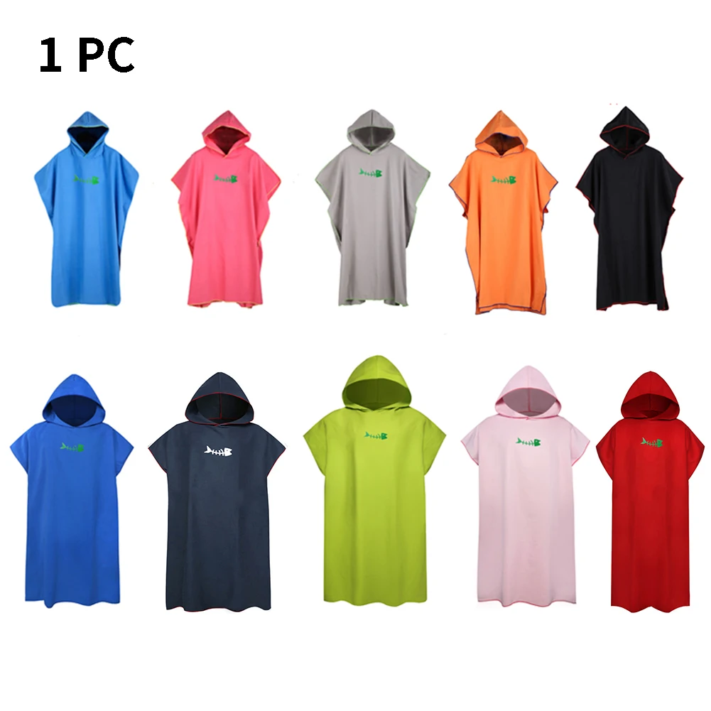 

Surfing Vacation Adults With Hood Poncho Robe Robe Sunscreen Water Absorb Quick Drying Gift Swimming Wetsuit Changing Outdoor