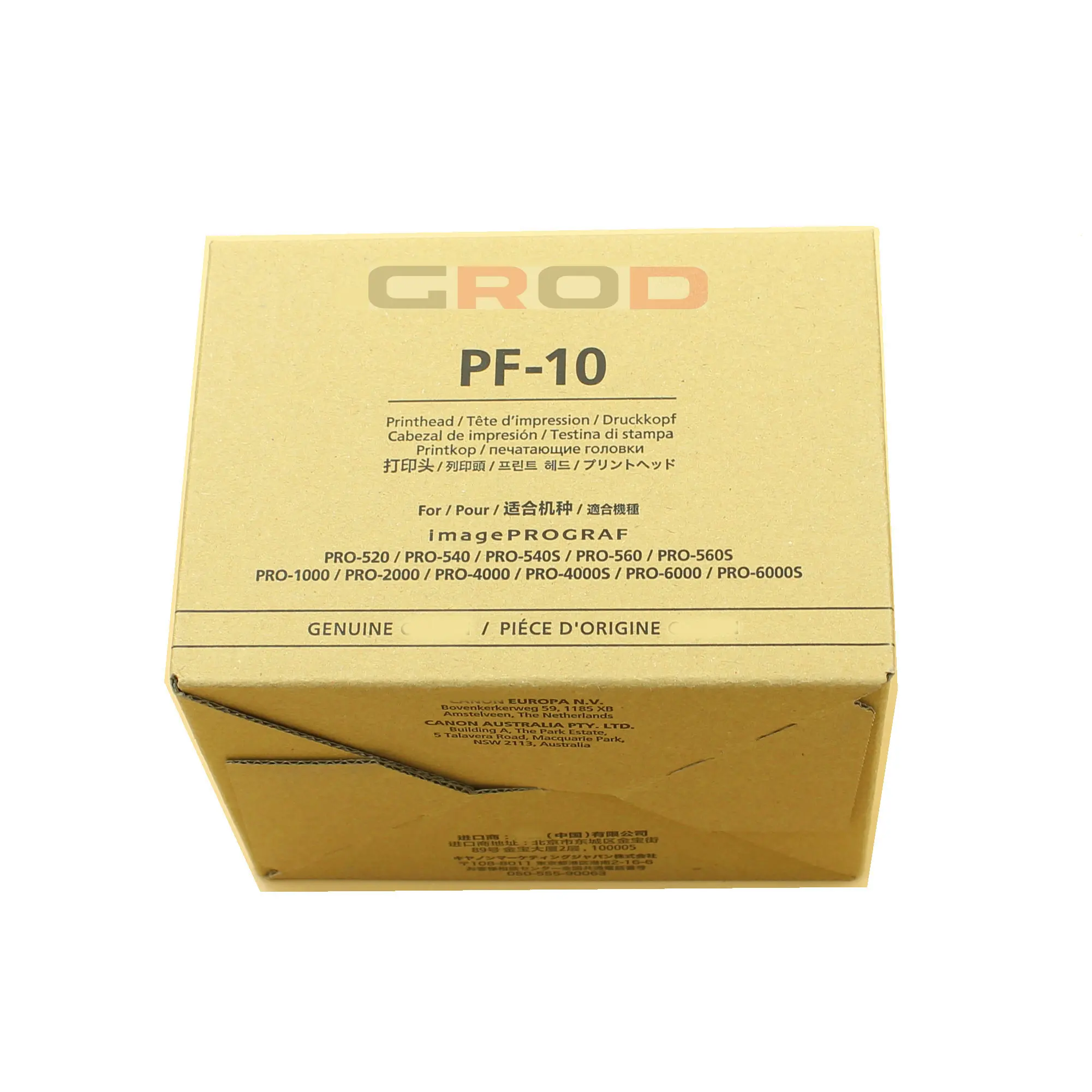 

Printhead Print head for Canon IMAGE PROGRAF for Canon Pro 520 540 540S 560 560S 1000 2000 4000 4000S 6000 PF 10 PF-10