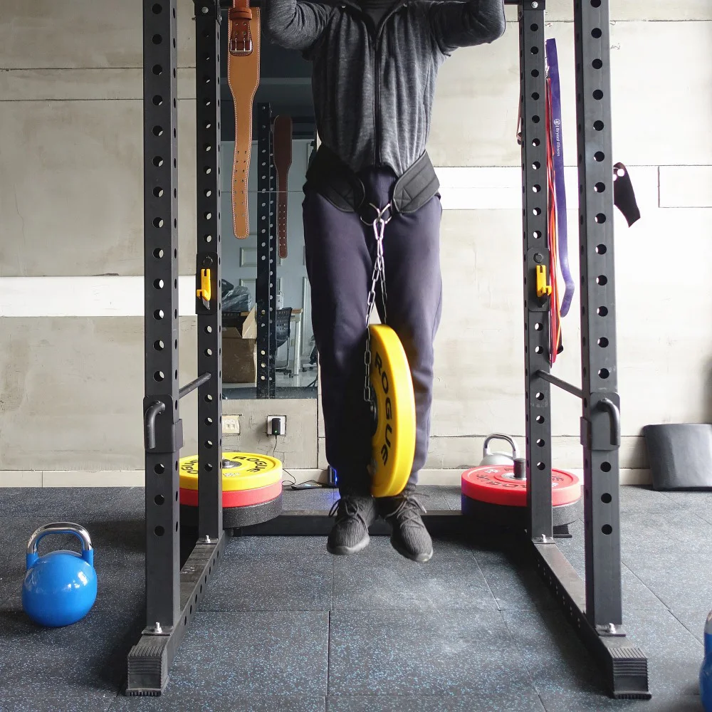 

Weight Lifting Belt For Men Dip Belt With Chain Weight Kettlebell Barbell Fitness Bodybuilding Gym Belt For Pull Up