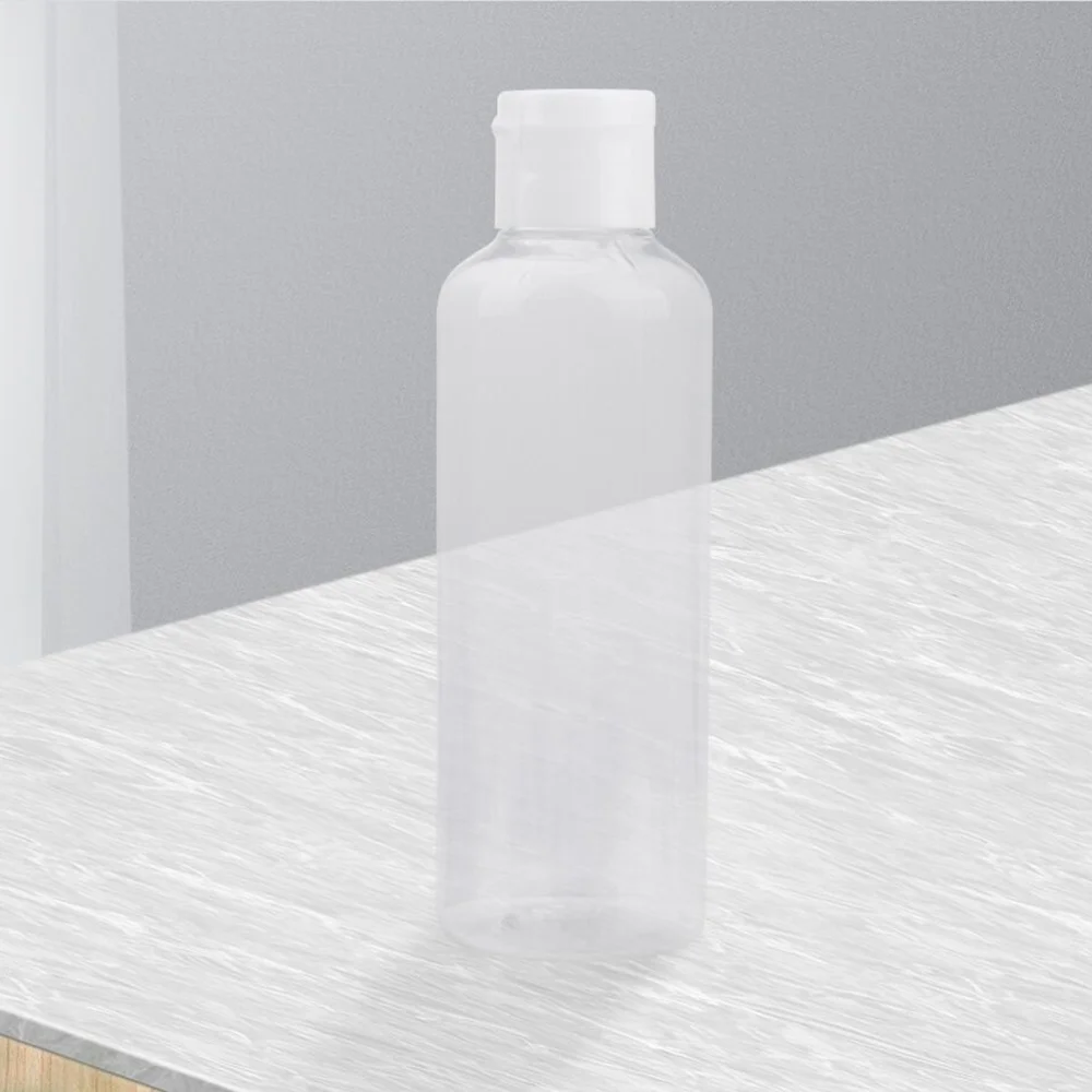 

10pcs 100ml Empty Bottles with Cap Refillable Cosmetic Toner Lotion Bottles As Shown