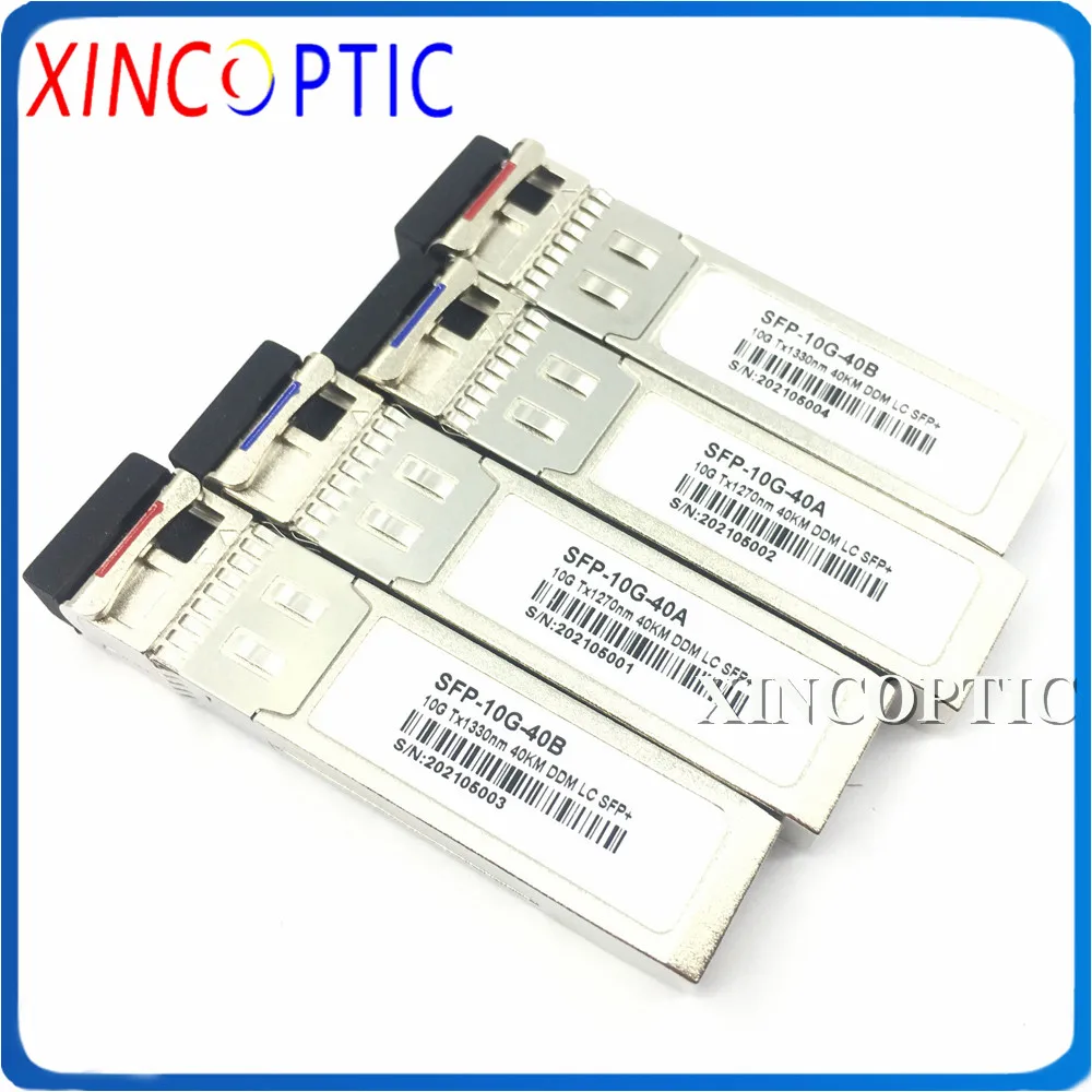 Сильная Совместимость Mini GBIC 40KM 10G WDM BIDI SFP 1270 нм/нм одномодовый одноволоконный