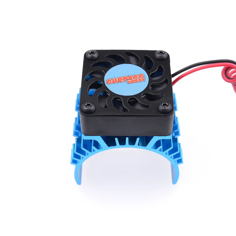 SURPASS HOBBY Cooling Fan Heatsink for 1/10 RC Crawler Car 3650 Rocket 3660 3674 Brushless Motor JLB Cheetah 144001 A979 A959B | Игрушки и