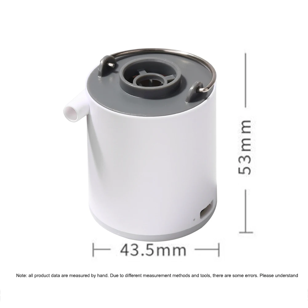 

Mini Electric Inflatable Pump Ultralight USB Charging Multifunctional Outdoor Air Pump 3 Modes Camping Light