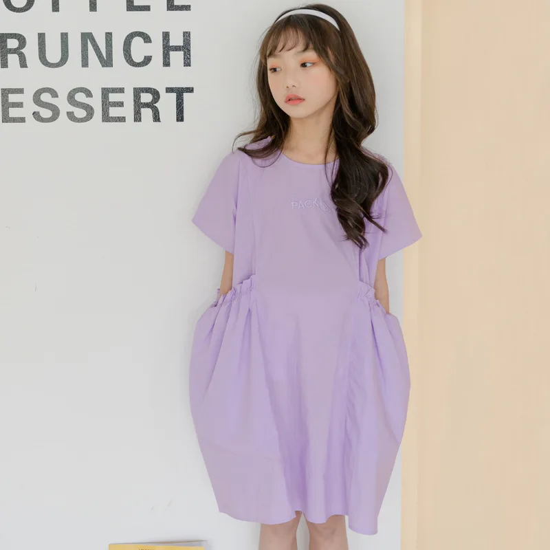 Летнее платье для девочек в Корейском стиле коллекция 2020 года вечерние принцессы