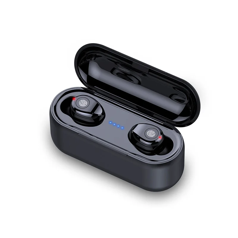 

New F9 Wireless Bluetooth 5.0 Earphone TWS HIFI Mini In-ear Sports Running Headset Support iOS/Android Phones HD Call