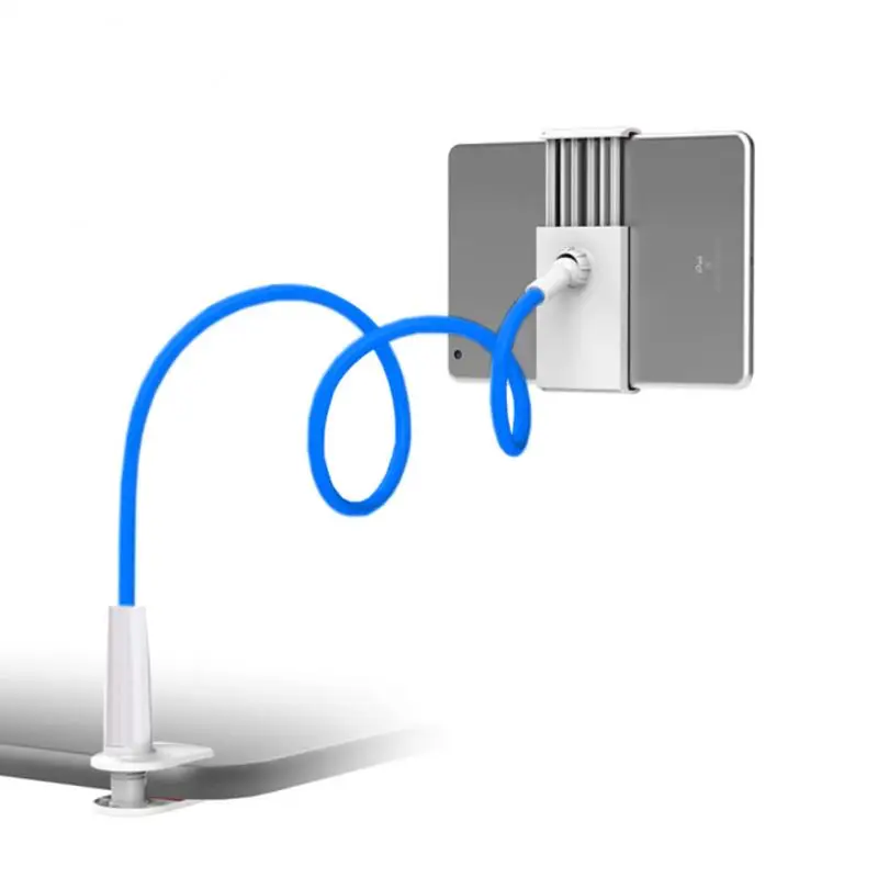

Universal Lazy Bendable Mobile Phone Stand Stable Spiral Base Table Clip Neck Color Stand Suitable for iPad Mobile Phone