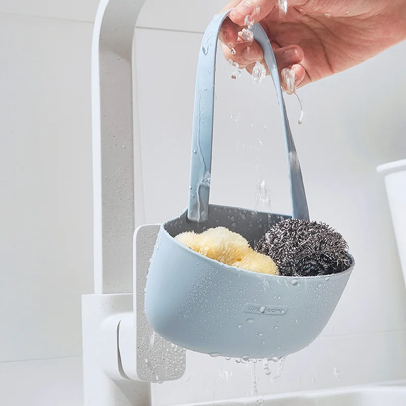 Подвесные мешки для слива в кухне корзины хранения раковины из термопластичной