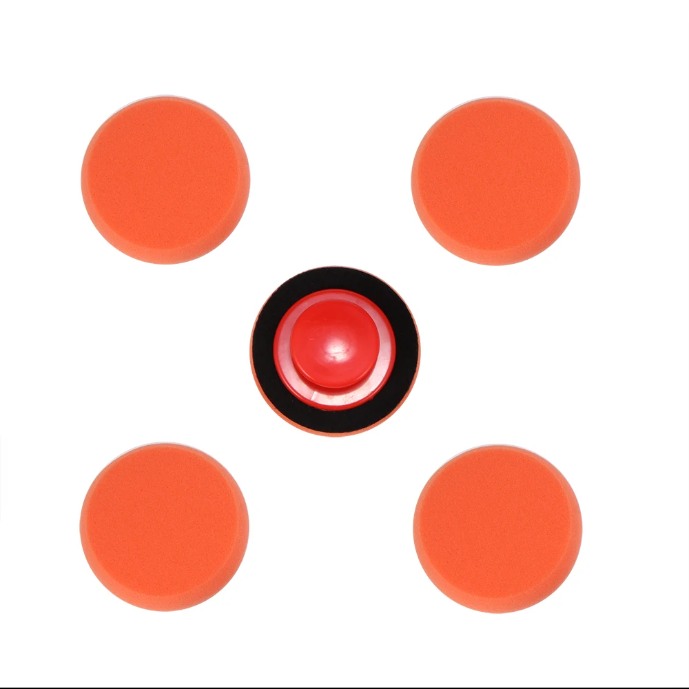 5 шт./компл. автомобильный воск Wash Подушечка для полирования губка пена чистки