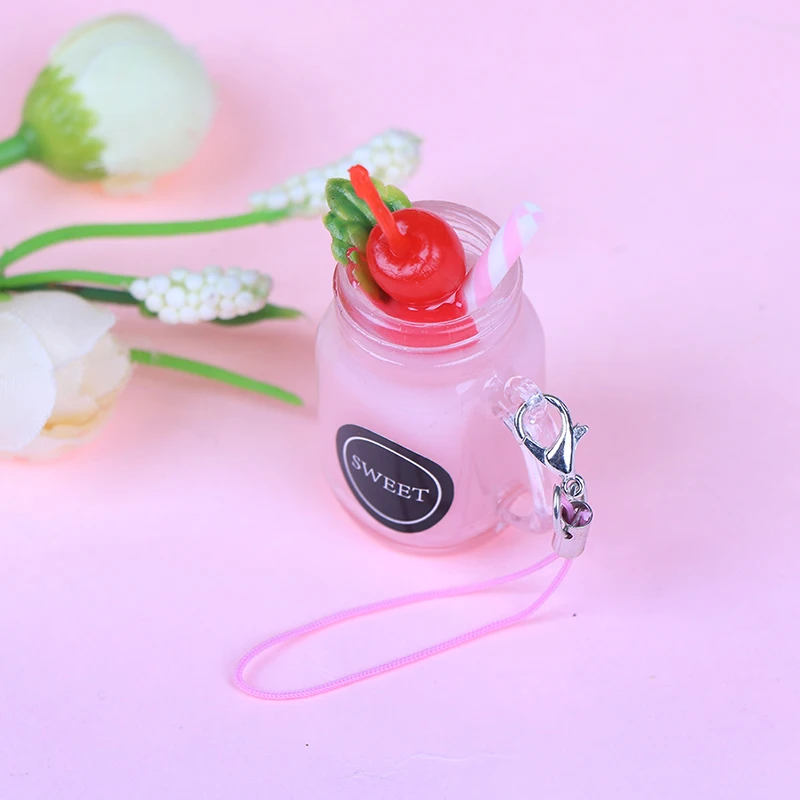 DIY Мини кухня комната еда напиток чашка 1:12 1:6 миниатюрный кукольный домик молоко чай чашки кулоны-куклы аксессуары прозрачная чашка