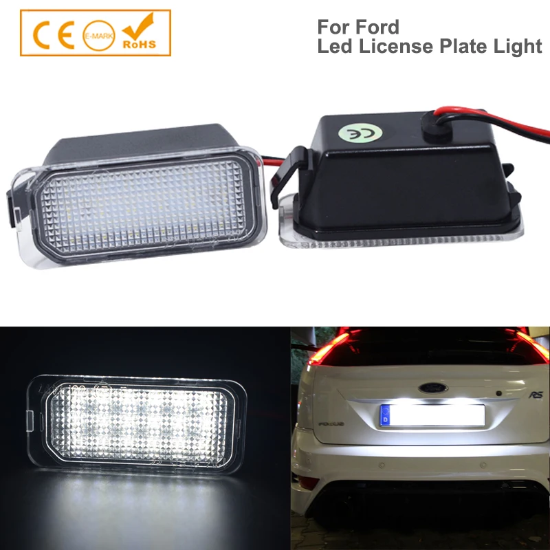2x задний номерной знак светильник для Ford B max C Edge Focus Fiesta Kuga Mondeo S MAX Range