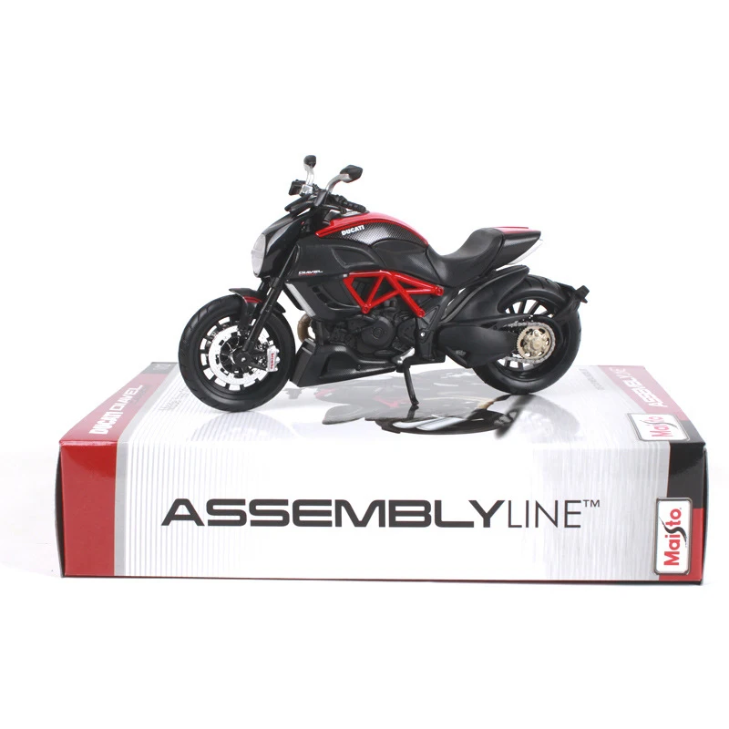 Alloy Off-Road Motorcycle Model Kit 1:12 scale metal Assembly DIY Bike Toy For Gift Collection |