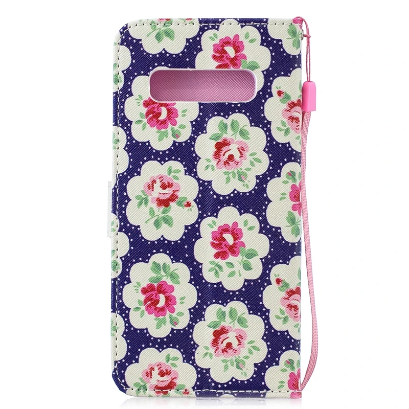 Чехол-бумажник из искусственной кожи для samsung Galaxy S10 S10e S10 Plus A6 A8 J4 J6 J8 J2 CORE NOTE 9 откидная подставка Мягкий силиконовый чехол